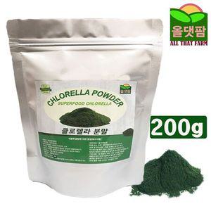 대만산 클로렐라 분말 200g 크로렐라 엽록소