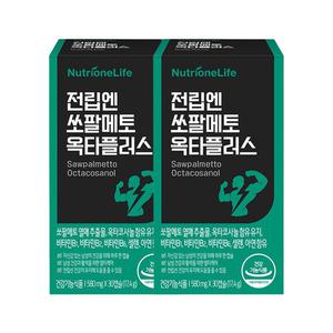 뉴트리원 전립엔 쏘팔메토 옥타플러스 30캡슐 2개