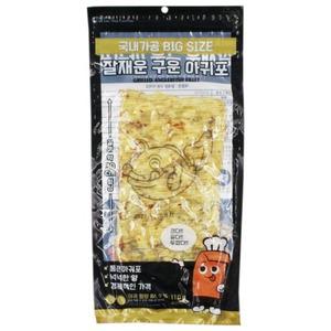 잘재운 구운 아귀포 110g 안주 건어물 간식 쥐포 황토
