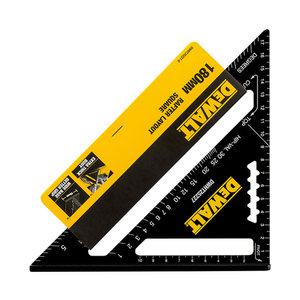 디월트 DWHT25227-0 프리미엄 골조용 삼각자 180mm