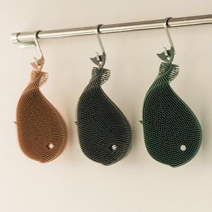 실리콘 고래 다용도 주방 설거지 수세미