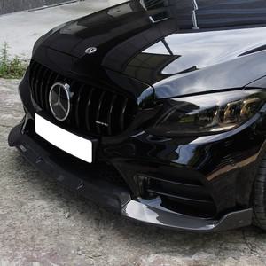 벤츠 C클래스 W205 프론트립 컵윙 카본 검정 브루부스 스플리터 호환 용품