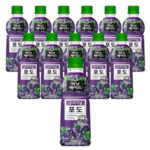 미닛메이드 포도 350ml 12개