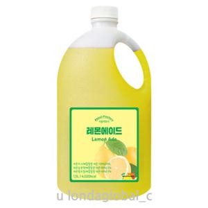 서울팩토리 레몬에이드 대용량 카페 음료 1.5L 1개