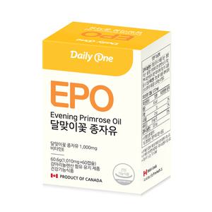 데일리원 EPO 달맞이꽃 종자유 감마리놀렌산 비타민E