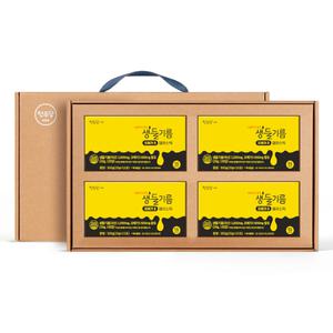 천우당 생들기름 오메가3 젤리스틱 선물세트 4개입 (20g*15포*4box)