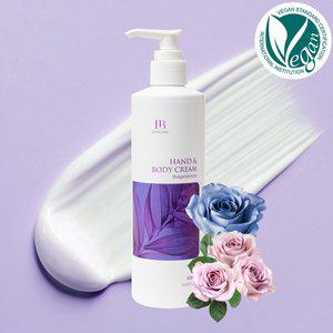[신세계몰]로아블랑 비건 핸드 앤 바디 크림 불가리안로즈 320ml 끈적임 없이 촉촉한 천연 크림