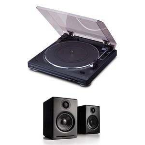데논 DP-29F 턴테이블 + 오디오엔진 A2+ Wireless 스피커 오디오