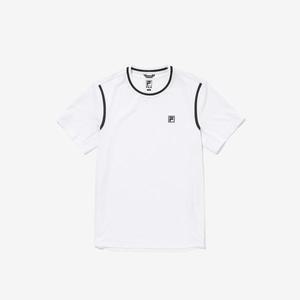 [FILA] 기능성 폴리 그래픽 반팔티 (FS2RSG2321X_WHI)