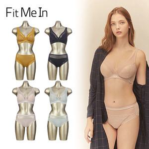 핏미인 라이크라 럭셔리 풀커버맥스 노와이어 여성속옷세트 8종