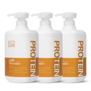 [박준뷰티랩] LPP 단백질 트리트먼트 대용량 헤어 팩 1000ml x3개, 오리지널