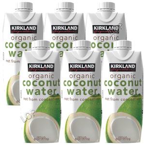 코스트코 유기농 100% 코코넛 워터 330ml 6팩 / 필리핀 오가닉 코코넛주스