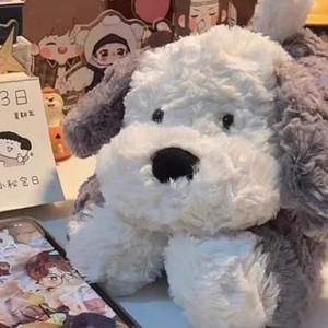 복실 강아지 애착 인형 쿠션 2size 안고자는 수면 캐릭터 귀여운 침대 댕댕이 멍뭉이 부드러운 베개 선물