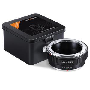 KnF NIK-M4/3 렌즈 어댑터 니콘 Ai 렌즈-M4/3 바디 (뒤캡옵션) Nikon F glass on Micro 4/3 adapter (M4/3 cap option)
