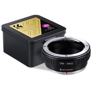 KnF OM-M4/3 렌즈 어댑터 올림푸스 OM 렌즈-M43 바디 (뒤캡옵션) Olympus OM glass on Micro 4/3 adapter (M4/3 cap option)