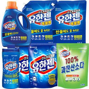 유한젠 산소표백제 1KG X 4 (총 4kg)가루형 세탁세제