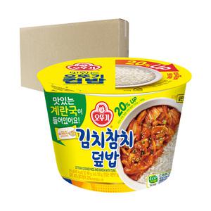 [무료배송] 오뚜기 컵밥 김치참치덮밥 315g 12입