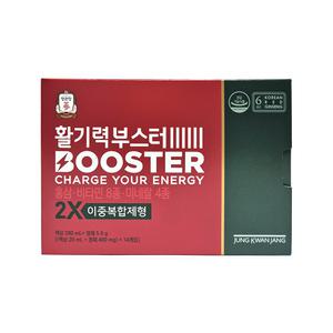 정관장 활기력 부스터 (액상 20ml + 정제 400mg) x 14개입