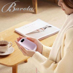 바로타 충전식 손난로 보조배터리 5000mAh LED 디스플레이