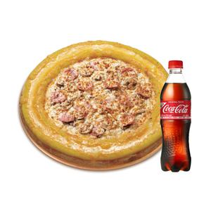 [파파존스] 골드링 햄 머쉬룸 식스 치즈(L)+코카-콜라