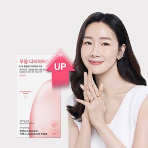 닥터블릿 푸응 다이어트 가르시니아 차전자피 복숭아맛 20포, 1박스