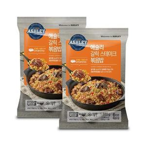 애슐리 갈릭스테이크 볶음밥 280g x6 x2세트 (총12개)