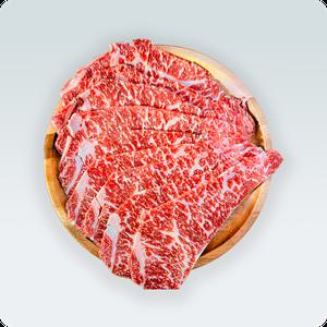 [설해우] 1++등급 투뿔 한우 얇게 썬 대패 채끝 소고기 구이 300g / 500g