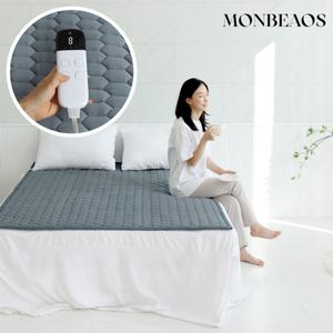 [기타]몽비오스 국산 EMF 워셔블 그래핀 탄소 전기매트 온열 장판 싱글 더블 퀸 킹 분리난방 스마트IOT