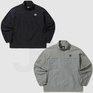엄브로 하이브리드 우븐 립 스탠넥 아노락 자켓 UP121CWT16