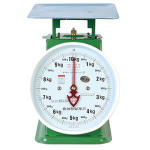 효성정밀계기 지시저울 10kg 438 0250