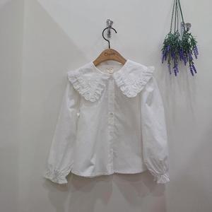 치크 sh06 봄 레이스 카라 블라우스  CKBA2511G