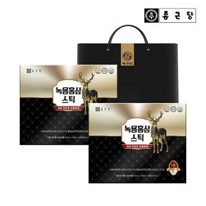 종근당 녹용홍삼스틱 애니타임 2세트