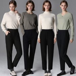 [최초가78000]4SET  웜기모 슬림스트레이트 팬츠 4종세트