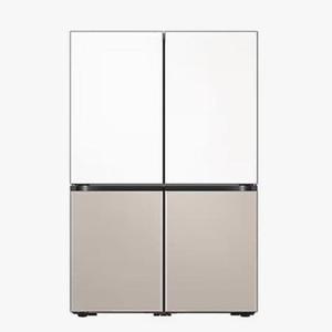 삼성전자 비스포크 5도어 냉장고 RF85DB91F1AP 새틴화이트/새틴베이지 추가금없음