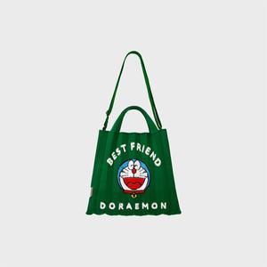 [플리츠마마] [도라에몽 에디션] 투웨이 크로스백 그린