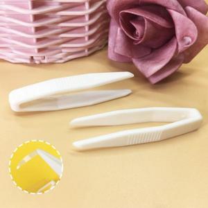 플라스틱 네일아트 핀셋 집게 족 미용