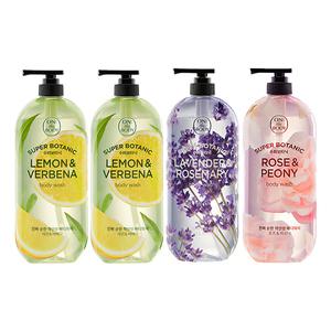 온더바디 수퍼보타닉 바디워시, 900ml, 레몬, 2개 +로즈, 1개 + 라벤더, 1개		