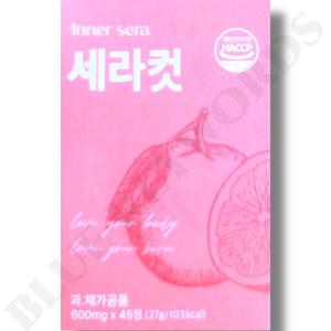 이너세라 세라컷 600mg x 45정 15일분 모로 블러드 오렌지 차전자피 녹차 추출물