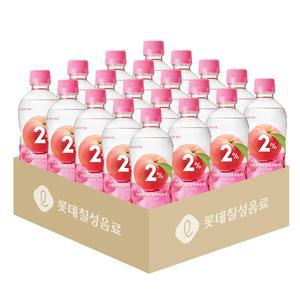 롯데칠성 이프로부족할때 복숭아 350ml PET 20개 음료 수분보충 달콤 산뜻 과즙 이온