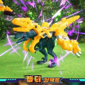 공룡 변신 합체 로봇 랩터 컴팩트 피규어 유아선물 아이장난감 변신로봇 변신공룡
