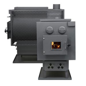 이동식 대형 나무 장작 난로 40평형 고급형 신일난로 SL-130C