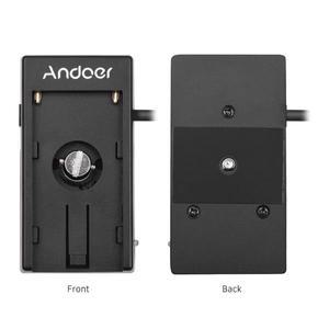 Andoer Blackmagic 시네마 카메라 BMPCC 4K 전원 공급 장치 마운트 플레이트 어댑터 소니 NPF970 F750 배터