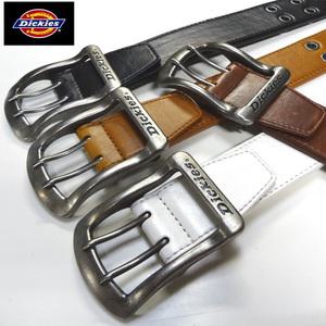 Dickies 디키즈 더블 핀 PU 가죽 벨트 DS0126C 4컬러