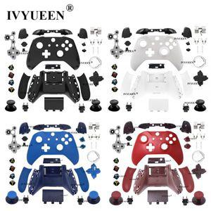 IVYUEEN XBox One S X용 컨트롤러 교체 하우징 쉘 케이스 면판 Dpad RB LB RT LT 트리거 범퍼 버튼 모드 키