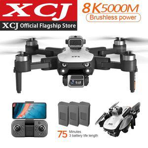 입문용 농업용 드론 XCJ S2S 4K 전문 카메라 8K 5G GPS HD 항공 사진 듀얼 무지향성 장애물 회피 쿼드로터
