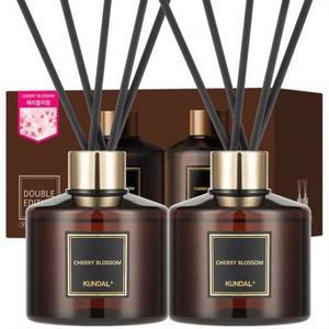 쿤달 퍼퓸 디퓨저 2개 + 섬유스틱 10개, 체리블라썸, 200ml, 1세트 one option