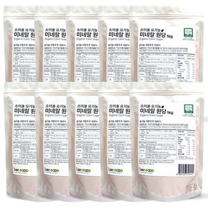 [소이풀] 유기농 미네랄 원당 1kg x10봉