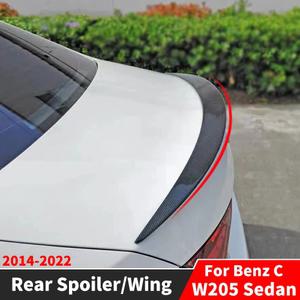 벤츠 C W205 세단 C43 C63 4도어 리어 스포일러 윙 AMG 스타일 튜닝