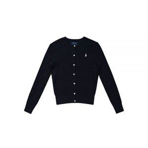 [정품보증] 무료배송 Polo Ralph Lauren Mini Cable Cotton Cardigan Navy Child 폴로 랄프 로렌 미니 케이