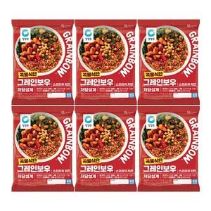 청정원 그레인보우 스리라차치킨 200g, 6개